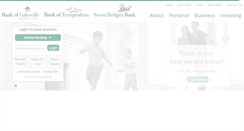 Desktop Screenshot of bankofgalesville.com